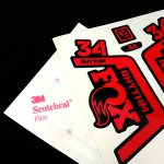 Mountain Bicycle Fork Decal Stickers for FOX Factory 34 RHYTHM 2